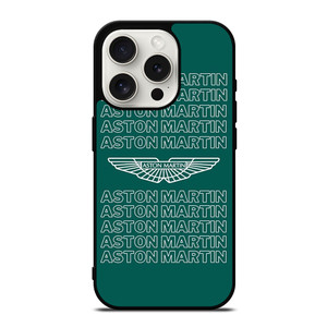 ASTON CAR LOGO GREEN iPhone 15 Pro Case Cover