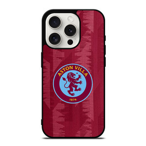 ASTON VILLA FC FOOTBALL CLUB LOGO iPhone 15 Pro Case Cover