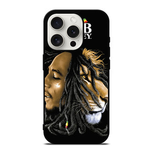 BOB MARLEY REGGAE THE LION iPhone 15 Pro Case Cover