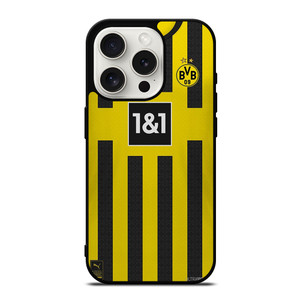 BORUSSIA DORTMUND BVB FOOTLBALL JERSEY iPhone 15 Pro Case Cover BORUSSIA DORTMUND BVB FOOTLBALL JERSEY iPhone 15 Pro Case Cover