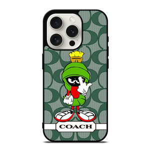 COACH NEW YORK LOGO MARVIN THE MARTIAN iPhone 15 Pro Case Cover