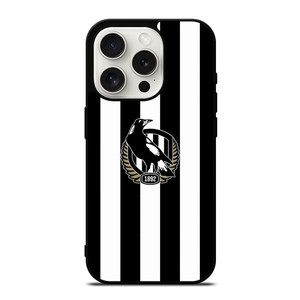 COLLINGWOOD MAGPIES AUSTRALIA FOOTBALL iPhone 15 Pro Case Cover