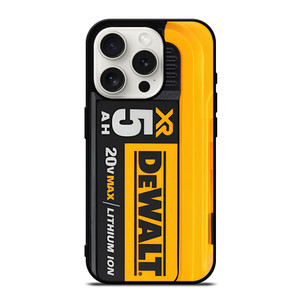 DEWALT TOOL BATTERY MAX XR 5AH iPhone 15 Pro Case Cover