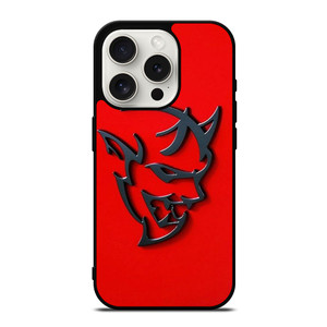 DODGE DEMON LOGO RED iPhone 15 Pro Case Cover