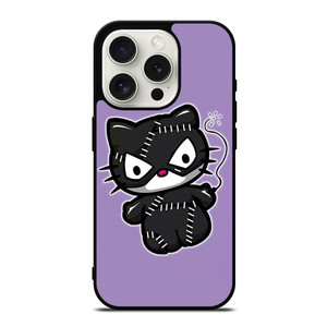 HELLO KITTY CAT WOMAN iPhone 15 Pro Case Cover