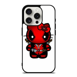 HELLO KITTY DEADPOOL MARVEL iPhone 15 Pro Case Cover