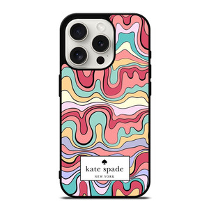 KATE SPADE NEW YORK ABSTRACT PAINTING iPhone 15 Pro Case Cover