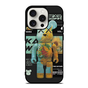 KAWS ROBOT BEAR MASA iPhone 15 Pro Case Cover