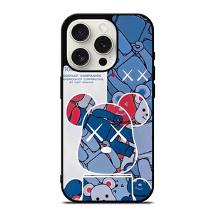 KAWS VIOLENT BEAR 2 iPhone 15 Pro Case Cover