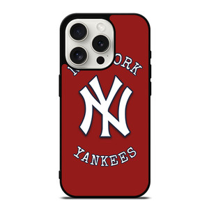 NEW YORK YANKEES BASEBALL LOGO RED iPhone 15 Pro Case Cover