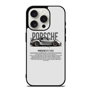 PORSCHE 911GT2 iPhone 15 Pro Case Cover PORSCHE 911GT2 iPhone 15 Pro Case Cover