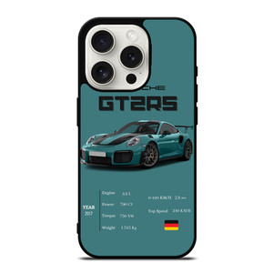 PORSCHE CAR GT2RS iPhone 15 Pro Case Cover