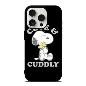 SNOOPY THE PEANUTS CUTE AND CUDDLY iPhone 15 Pro Case Cover