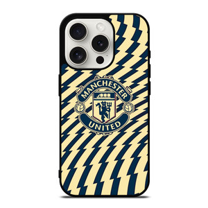 THE RED DEVILS FOOTBALL CLUB MANCHESTER UNITED FC LOGO iPhone 15 Pro Case Cover