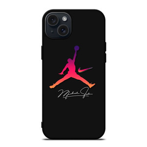 AIR JORDAN NIKE SIGNATURE iPhone 15 Plus Case Cover AIR JORDAN NIKE SIGNATURE iPhone 15 Plus Case Cover