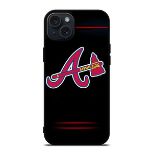 ATLANTA BRAVES ICON BASEBALL TEAM iPhone 15 Plus Case Cover