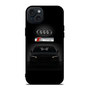 AUDI S LINE CAR LOGO iPhone 15 Plus Case Cover
