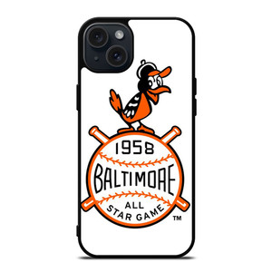 BALTIMORE ORIOLES LOGO BASEBALL TEAM 1958 iPhone 15 Plus Case Cover