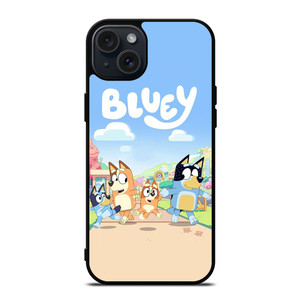 CARTOON BLUEY CHARACTERS iPhone 15 Plus Case Cover