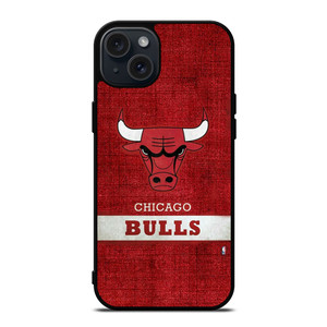 CHICAGO BULLS BASKETBALL TEAM LOGO iPhone 15 Plus Case Cover CHICAGO BULLS BASKETBALL TEAM LOGO iPhone 15 Plus Case Cover
