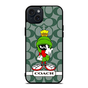 COACH NEW YORK LOGO MARVIN THE MARTIAN iPhone 15 Plus Case Cover