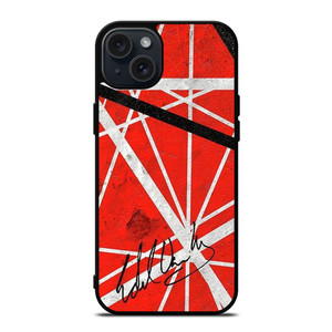 EDDIE VAN HALEN GUITAR SIGNATURE iPhone 15 Plus Case Cover