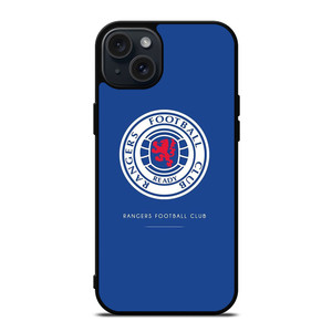 GLASGOW RANGERS FC LOGO SCOTLAND FOOTBALL CLUB iPhone 15 Plus Case Cover