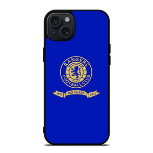 GLASGOW RANGERS FC SCOTLAND FOOTBALL CLUB LOGO iPhone 15 Plus Case Cover