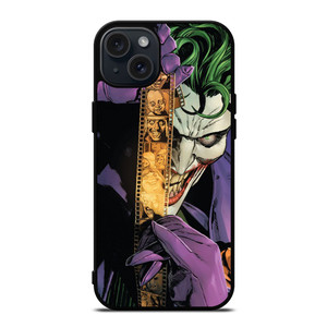 JOKER WITH FILM DC BATMAN CARTOON iPhone 15 Plus Case Cover