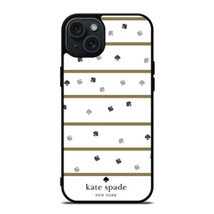 KATE SPADE NEW YORK LOGO ICONS iPhone 15 Plus Case Cover