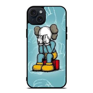 KAWS MASCOT ICON iPhone 15 Plus Case Cover KAWS MASCOT ICON iPhone 15 Plus Case Cover