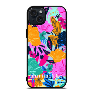 MARIMEKKO FLOWER COLORFUL PATTERN iPhone 15 Plus Case Cover MARIMEKKO FLOWER COLORFUL PATTERN iPhone 15 Plus Case Cover