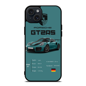 PORSCHE CAR GT2RS iPhone 15 Plus Case Cover