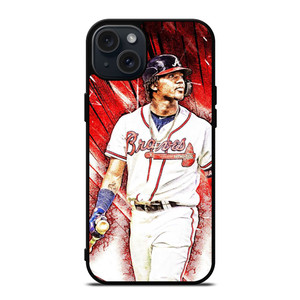 RONALD ACUNA JR ATLANTA BRAVES PLAYER iPhone 15 Plus Case Cover