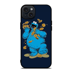 SESAME STREET COOKIE MONSTER iPhone 15 Plus Case Cover