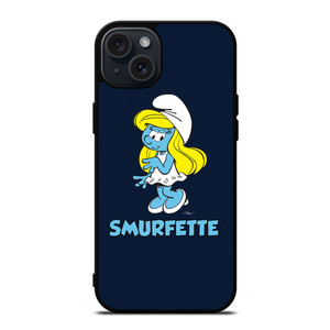 SMURFETTE SMURF GIRL CARTOON iPhone 15 Plus Case Cover