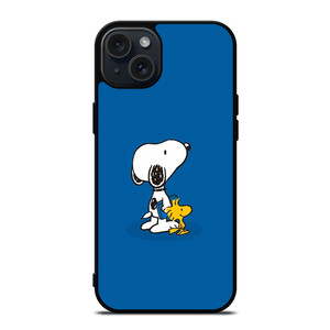 SNOOPY AND WOODSTOCK THE PEANUTS iPhone 15 Plus Case Cover SNOOPY AND WOODSTOCK THE PEANUTS iPhone 15 Plus Case Cover