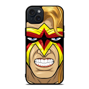 ULTIMATE WARRIOR WWE FACE CARTOON iPhone 15 Plus Case Cover ULTIMATE WARRIOR WWE FACE CARTOON iPhone 15 Plus Case Cover