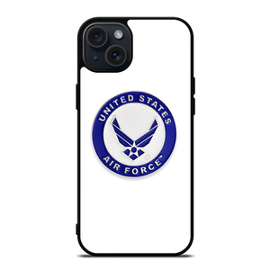 US AIR FORCE UNITED STATES LOGO iPhone 15 Plus Case Cover