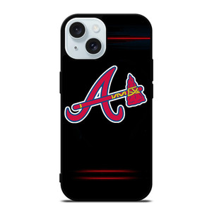 ATLANTA BRAVES ICON BASEBALL TEAM iPhone 15 Case Cover ATLANTA BRAVES ICON BASEBALL TEAM iPhone 15 Case Cover