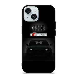 AUDI S LINE CAR LOGO iPhone 15 Case Cover
