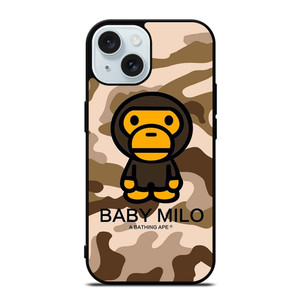 BABY MILO CAMO BAPE BATHING APE iPhone 15 Case Cover BABY MILO CAMO BAPE BATHING APE iPhone 15 Case Cover