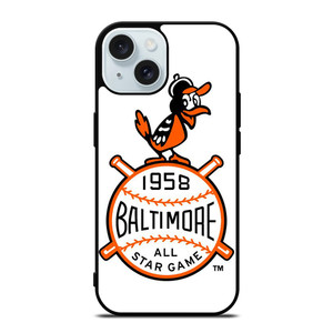 BALTIMORE ORIOLES LOGO BASEBALL TEAM 1958 iPhone 15 Case Cover