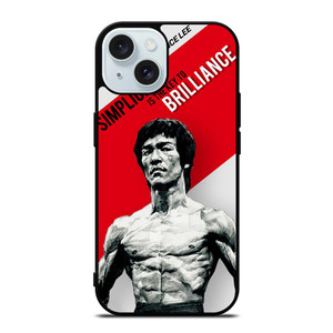 BRUCE LEE SIMPLICITY iPhone 15 Case Cover