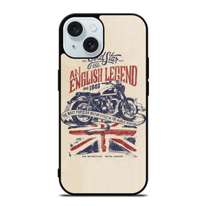 BSA MOTORCYCLE BRITISH GOLD STAR iPhone 15 Case Cover