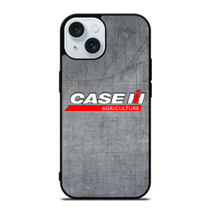 CASE IH ICON AGRICULTURE METAL LOGO iPhone 15 Case Cover CASE IH ICON AGRICULTURE METAL LOGO iPhone 15 Case Cover