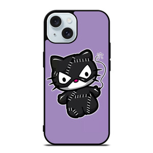 HELLO KITTY CAT WOMAN iPhone 15 Case Cover