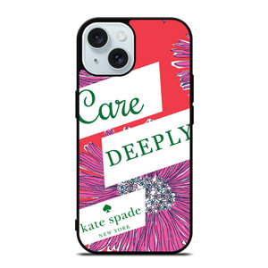 KATE SPADE NEW YORK CARE DEEPLY iPhone 15 Case Cover