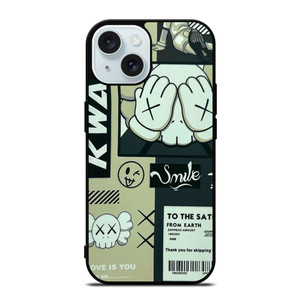 KAWS SMILE iPhone 15 Case Cover