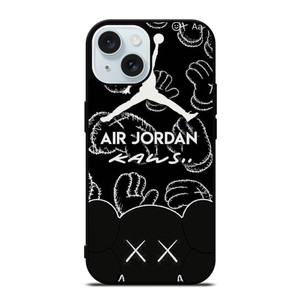 KAWS X AIR JORDAN LOGO iPhone 15 Case Cover
